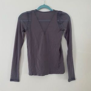 Free people mesh top